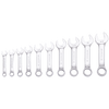 10 Pc. Stubby SAE Fully Polished Combination Wrench Set 700142