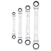 4 Pc. Long SAE Double Box End Ratchet Wrench Set  700346