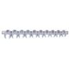 10 Pc. 3/8" Drive Metric Flare Nut Crowfoot Wrench Set - 6 Point  719122