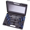 9 Pc. SAE Ergonomic L-Handle Ball Nose Hex Key Set 775104