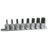 8 Pc. 3/8" Drive Chrome Triple Square Socket Set  H1458