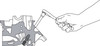 M14-1.25 Limited Access Spark Plug Thread Chaser   20020