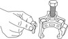 Harmonic Damper Pulley Puller Set   51450