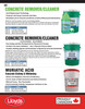 Concrete Remover & Cleaner 205L Drum  82145