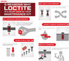 271 Red High Strength Threadlocker 50ml Bottle  135381