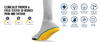 Anti-Fatigue Mat Square Toe Insole - Men   PAMSQ-M1415