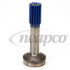 1.250" 16 Spline - 2.500" x .065" Round - Slip Stub Shaft  N2-40-2211