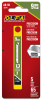 10 Pc. AB-10B 9mm Silver Precision Snap Blade   5010