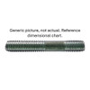 M8-1.25 x 38mm Zinc Plated Metric Engine Stud 10 Pc.   264-338