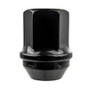 9/16"-18 Black Flat-Top Acorn Wheel Nut 100 Pc.   558-204-000