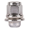 M12-1.5 Chrome Dometop Capped Flanged Flat Wheel Nut 10 Pc.   559-117