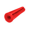 #8-10 x 7/8" Red Plastic Conical Concrete Wall Anchor 900 Pc.   537-341