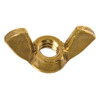#8-32 Brass Wing Nut 100 Pc.   5639-008