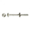 #6-32 x 1/2" Pan Head Steel Stove Bolt w/ Nut 100 Pc.   196-087