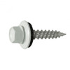 #10 x 1-1/2" Hex Head Steel Self Sealing Roofing/Siding Screw 2000 Pc.   B126-947