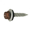 #10 x 2" Hex Head Steel Self Sealing Roofing/Siding Screw 2000 Pc.   B126-974