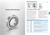ISO Cylindrical Roller Bearing Assembly - Machined Brass Cage  NU308EG1C3