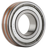 Expansion Compensated Single Row Radial Ball Bearing - Two Light Contact Rubber Seals  EC-6000LLHAPX20V34