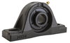 1-7/16" Ultra-Class Cast Iron Two Bolt Low Profile Pillow Block w/Wide Set Screw Insert Bearing - Standard Duty  UCPL-1.7/16