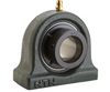 1-1/2" Cast Iron Tapped Base Pillow Block w/Wide Eccentric Locking Collar Insert Bearing - Standard Duty  UELUP208-108D1