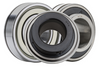 15mm Cylindrical Insert Narrow Eccentric Locking Collar Ball Bearing - Ring Groove Only  AELS202N