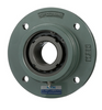 SFC Sealed Spherical Roller Bearing Round Flange Block Assembly - Plain Assembly  SFCW2217N1