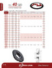 Hardened "QD" Split Taper Lock Bushing Sprocket  40JA16H