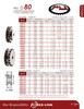 Hardened Plain Bore Double Single Tooth Sprocket  DS80A22H