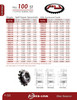 "Browning®" Split Taper Lock Bushing Sprocket  100R54
