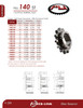 "Browning®" Split Taper Lock Bushing Sprocket  140R25