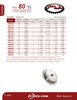 Stainless Rough Stock Bore Sprocket  80B10SS