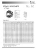 Hardened Plain Bore Sprocket  H60B14