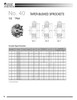 Hardened "Dodge®" Taper Lock Bushed Sprocket  H40BTB19