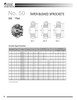 Hardened "Dodge®" Taper Lock Bushed Sprocket  H50BTB23