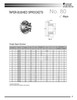 Hardened "Dodge®" Taper Lock Bushed Sprocket  H80BTB18