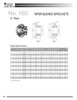 Hardened "Dodge®" Taper Lock Bushed Sprocket  H160BTB18