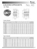 Hardened "QD" Split Taper Lock Bushing Sprocket  H40SH24