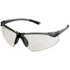 Sellstrom® XM340 Series Hard Coated Wrap Around Safety Glasses - Clear - 1.5x Magnification - Smoke Tint Frames  S74202