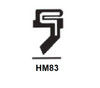 49mm (1.929") Metric Rubberized Single Lip Nitrile Grease Seal  49X100X8 HM83 R