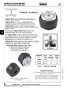 "Table Shox" Table Glide 3/8"-16 Unc X .300-.350" Stud Lgth 6-100Lb Wt Load Per Glide Nylon Body Steel Stud Zinc Pltd   112-010