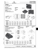 Plastic Hinge Interior Mounting Threads Tapped Male Insert 2.52" X 2.52" X .51" 1/4-20 Thread Size Thermoplastic Material Black Zinc Plated Steel Pin   135-163