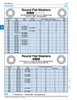 Round Flat Washer Din 7349 M18 (19Mm Id 44Mm Od 8Mm Thk) Steel Plain Din 7349/St M18   657-194