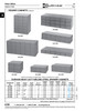 Cabinet Storage 24 Drawers 34"Wide X 14 1/2"High X 11 5/8"Deep Steel Gray Baked Enamel   814-024