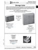 Drawer For Sn #814-700 #814-747 1 7/8" H X 5 1/2" D X 2 7/8" W Polypropylene Clear Plastic   814-701