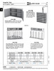 Aerosol Can Cabinet W/ 4 Sections 33 3/4" W X 22 1/4" H X 8 1/2" D Steel Gray Baked Enamel   814-758