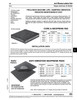 Anti-Vibration Neoprene Pad Max Load/Psi 300 Lbs "Waffle" Pattern 18" X 18" X 1/2" 80 Duro Neoprene   899-300