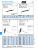 T-Handle Screwdriver For Inside Torx Screws T15 T15 Torx X 100Mm Long Round Blade Chrome Vanadium Chrome Plated Burnished Tip. Black Plastic Handle   991-017