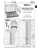 Assortment Of Slotted And Phillips Pan Head Self-Tapping Screws 36 Sizes 1000 Pieces (In #93-E Metal Box)   B-573