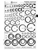 Retaining Ring External .551" Shaft Dia X .509" Free Dia High Carbon Spring Steel Plain   R3100-55