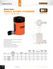 2" Stroke 20 Metric Ton Hollow Centre Single Acting Cylinder  033076